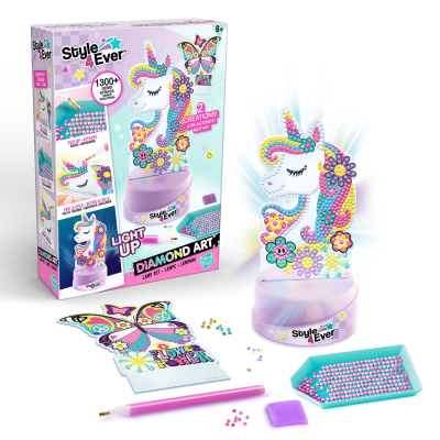 Набір для творчості Canal Toys Style 4 Ever Diamond Art Деко з підсвіткою (OFG299)