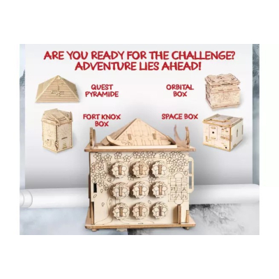 Головоломка EscapeWelt Дерев'яна House of the Dragon Будинок Дракона (50003)