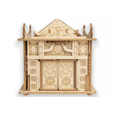 Головоломка EscapeWelt Дерев'яна House of the Dragon Будинок Дракона (50003)