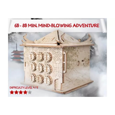 Головоломка EscapeWelt Дерев'яна House of the Dragon Будинок Дракона (50003)