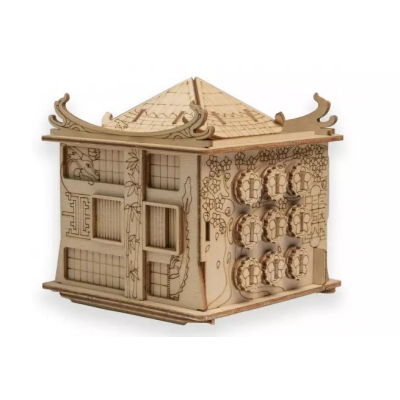 Головоломка EscapeWelt Дерев'яна House of the Dragon Будинок Дракона (50003)