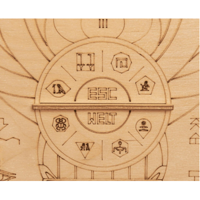 Головоломка EscapeWelt Дерев'яна Quest Pyramid (50001)