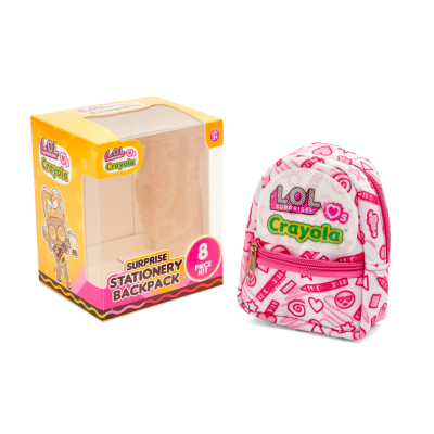 Набір для творчості Crayola Міні-рюкзак Рожевий (35054-C)