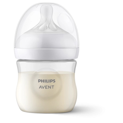 Набір для годування новонароджених Philips AVENT Natural Природний Потік пляшечка 125 мл + пустушка Ultra Air 0-6 міс (SCD837/10)