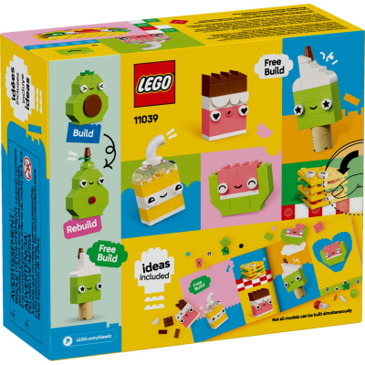 Конструктор LEGO Classic Творчі друзі з їжею (11039)