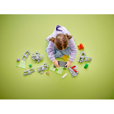 Конструктор LEGO DUPLO Town Додатковий набір. Залізничний тунель і колії (10425)