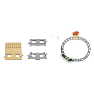 Конструктор LEGO DUPLO Town Інтерактивний пригодницький потяг (10427)