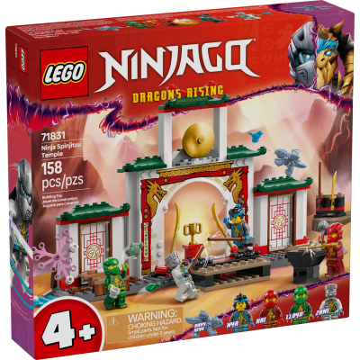 Конструктор LEGO Ninjago Храм ніндзя Спін-джитсу (71831)