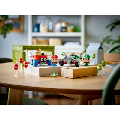 Конструктор LEGO Super Mario Mario Kart – Baby Mario vs. Baby Luigi (72034)