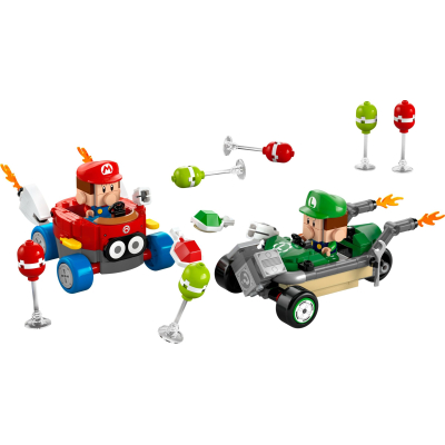 Конструктор LEGO Super Mario Mario Kart – Baby Mario vs. Baby Luigi (72034)