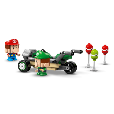 Конструктор LEGO Super Mario Mario Kart – Baby Mario vs. Baby Luigi (72034)