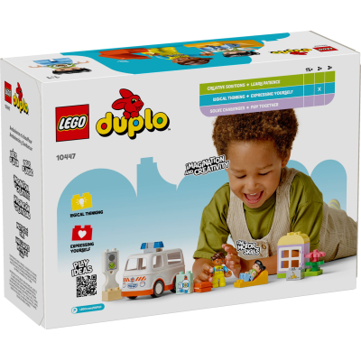 Конструктор LEGO DUPLO Town Швидка допомога та водій (10447)