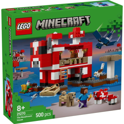 U1004338_big Конструктор LEGO Minecraft Грибний будинок (21270)