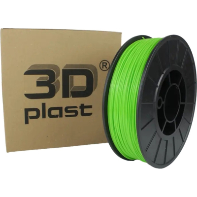 Пластик для 3D-принтера 3Dplast PLA 1.75мм, 0.85кг, green grass (3DPLA17508HRB)