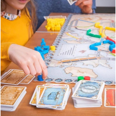 Настільна гра Lord of Boards Квиток на поїзд: Європа (Ticket to ride: Europe) (укр.) (DOW7202UK)