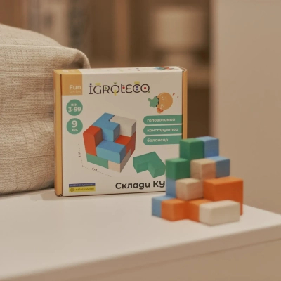 Розвиваюча іграшка Ігротеко Склади КУБ (900170)