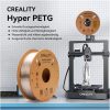 Пластик для 3D-принтера Creality Hyper PETG 1.75мм, black+white, 2x1кг (3301030075)