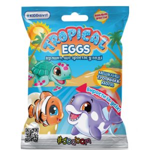 Ігровий набір #sbabam що зростає, в яйці Tropical Eggs - Мешканці тропічних морів (77/CN-2020)