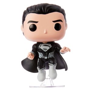 Фігурка для геймерів Funko Pop серії Ліга Справедливості – Супермен (чорний костюм) (56801)