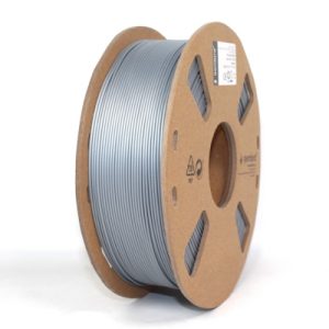 Пластик для 3D-принтера Gembird PLA+, 1.75 мм, 1 kg, silver (3DP-PLA+1.75-02-S)