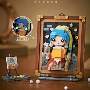 Конструктор LOZ mini Дівчина з перловою сережкою (1287)