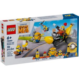 Конструктор LEGO Despicable Me Посіпаки й банановий автомобіль (75580)