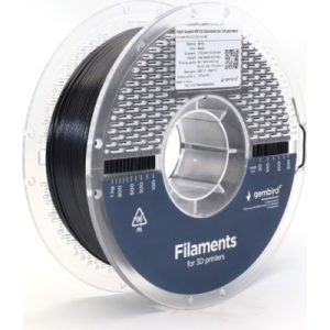 Пластик для 3D-принтера Gembird PETG High Speed, 1.75 мм, 1 кг, black (3DP-PETG1.75HY-01-BK)