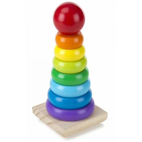 Розвиваюча іграшка Melissa&Doug Райдужна пірамідка (MD10576) Розвиваюча іграшка Melissa&Doug Райдужна пірамідка (MD10576)