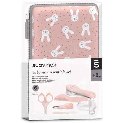 Набір для догляду за дитиною Suavinex рожевий (401212/1)