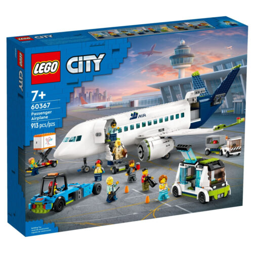 Конструктор LEGO City Пасажирський літак 913 деталей (60367) Конструктор LEGO City Пасажирський літак 913 деталей (60367)