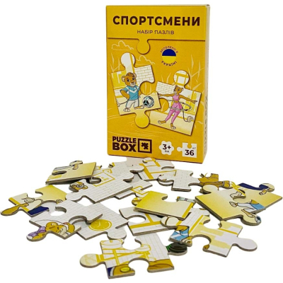 Пазл JoyBand набір Спортсмени 36 елементів (PB03)
