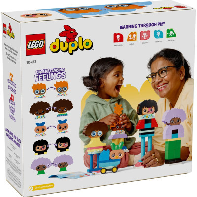 Конструктор LEGO DUPLO Town Конструктор людей із сильними емоціями 71 деталей (10423)