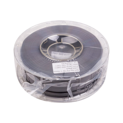 Пластик для 3D-принтера PowerPlant PETG, 1.75 мм, 1kg, black (PT812905) Пластик для 3D-принтера PowerPlant PETG, 1.75 мм, 1kg, black (PT812905)