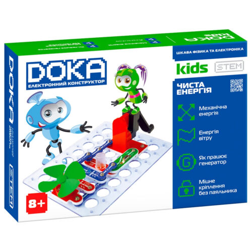 Конструктор DOKA електронний Чиста енергія (D70704) Конструктор DOKA електронний Чиста енергія (D70704)