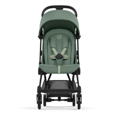 Коляска Cybex Coya Matt Black Leaf Green (522004355)