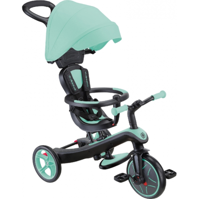 Дитячий велосипед Globber Explorer Trike 4 в 1, м''ятний (634-206)