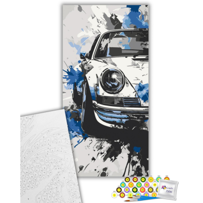 Картина по номерам ArtCraft Porsche Classic 40х80 см (12507-AC)