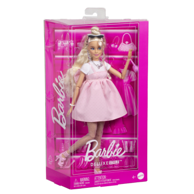 Лялька Barbie Deluxe style Barbiecore Модниця у сукні Baby doll (HYV27)