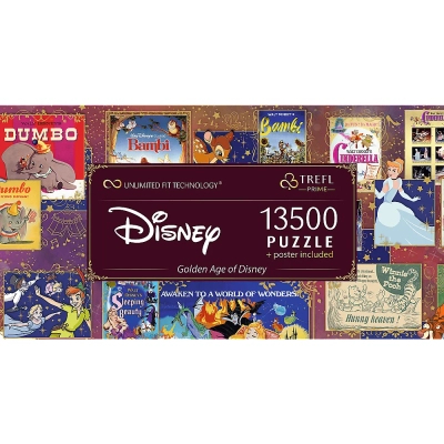 Пазл Trefl UFT Mickey&friends Золотий вік Disney 13500 елементів (5900511810264)