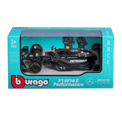 Машина Bburago Mercedes-AMG F1 W14 E Performance (2023) (143) (18-38080)