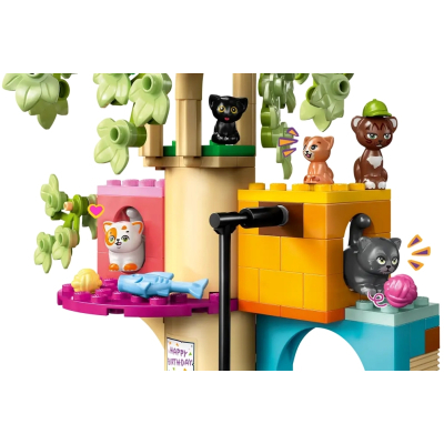 Конструктор LEGO Friends День народження кота та будинок на дереві (42666)