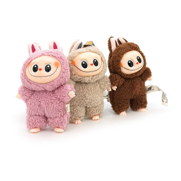 М'яка іграшка No Brand сюрприз Labubu, Перше покоління, 17см, Mix color, Затемнений пакет, Box (YT41824)