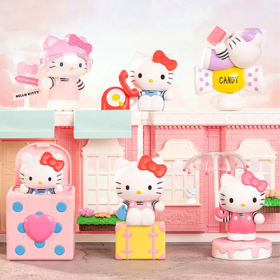 Ігровий набір Pop Top Механічна іграшка-сюрприз Hello Kitty – Милий сигнал (24MDL-002)