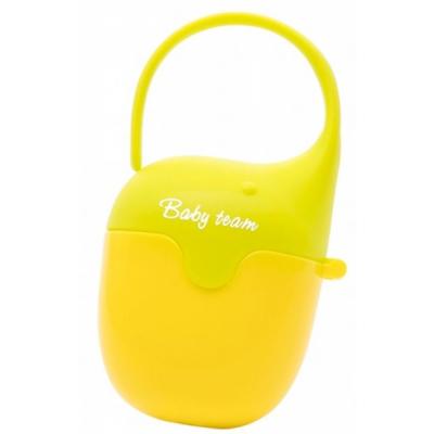 U0449997_big Контейнер для пустушок Baby Team Салатовый с желтым (3301_Салатовий з жовтим)