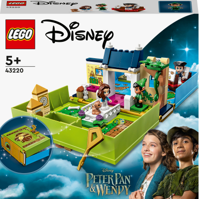 U0792799_big Конструктор LEGO Disney Classic Книга пригод Пітера Пена та Венді 111 деталей (43220)