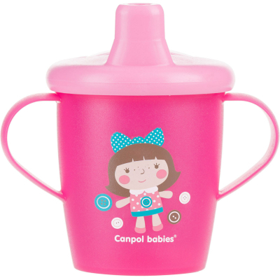 U0810954_big Поїльник-непроливайка Canpol babies Toys 250 мл Рожева (31/200_pin)