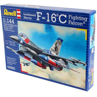 U0884004_big Збірна модель Revell Винищувач F-16C Fighting Falcon рівень 4 масштаб 1:144 (RVL-03992)