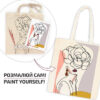 Набір для творчості Rosa Talent екосумка-розмальовка, Floral Girl А3 38х42см (4823098541202)