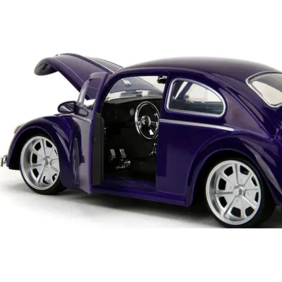 Машина Jada металева Венздей Фольксваген Бітл з фігуркой Венздей, 1:24 (253255076)