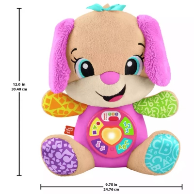 Розвиваюча іграшка Fisher-Price Smart Stages Сестричка розумного цуценя багатомовна (JFD32)